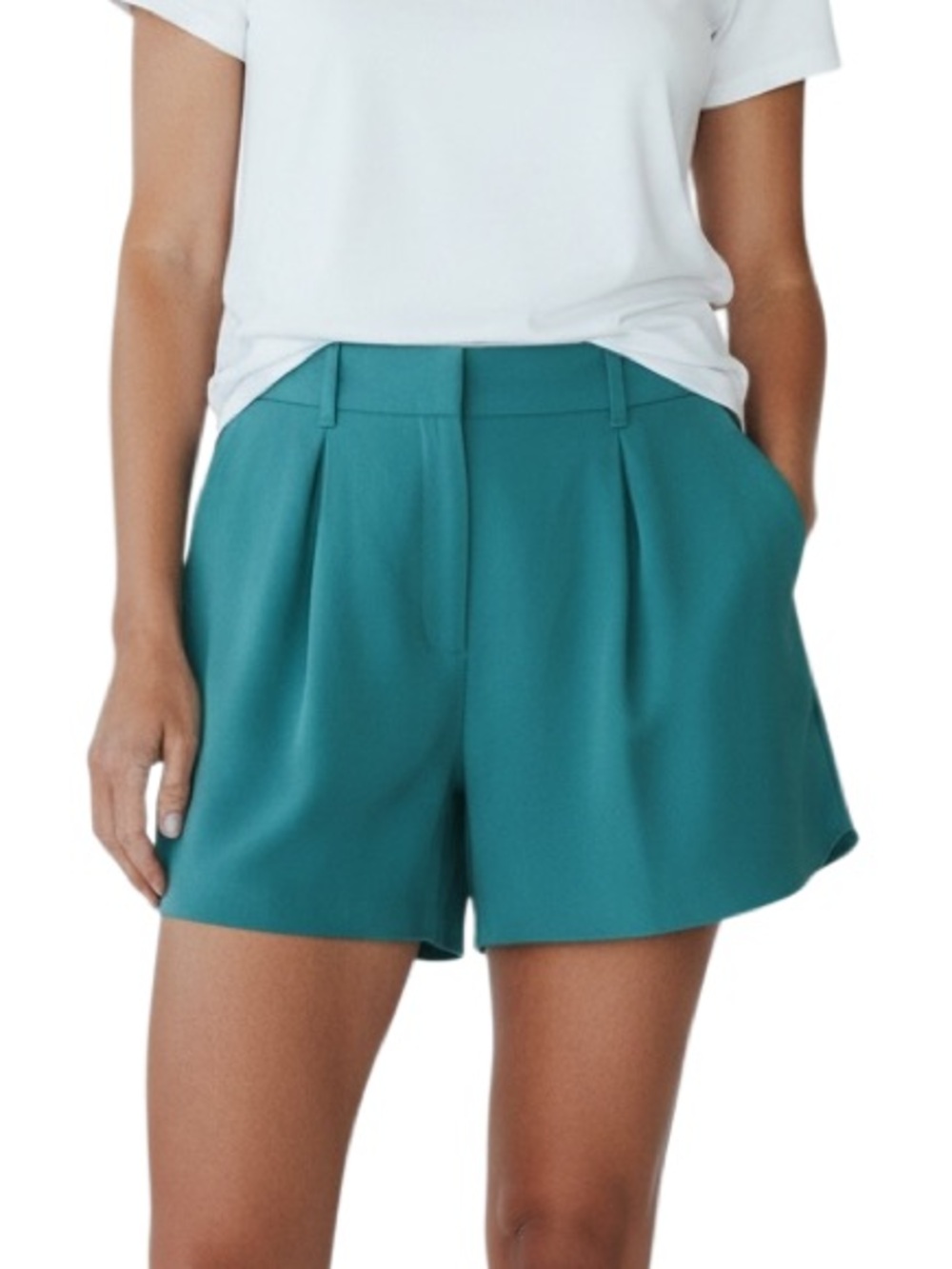 Aritzia Babaton Shorts Teal